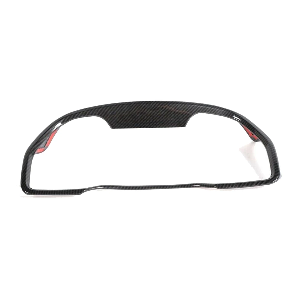 

Carbon Fiber Interior Dashboard Frame Decor Cover Trim for Toyota 4Runner 2010-2019