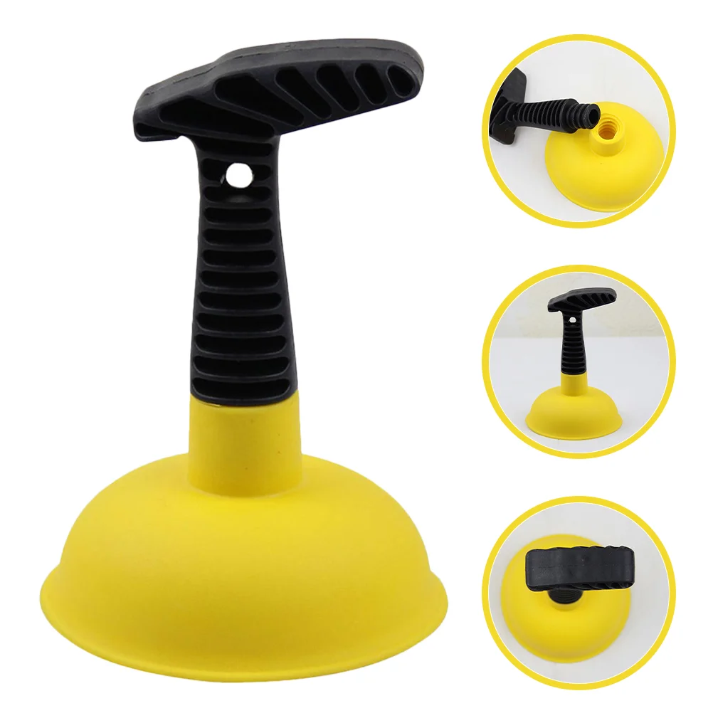

2 Pcs Sink Cleaner Suction Cup Plunger Bowl Unclogging Tool Anti-clogging Toilet Kitchen Rubber