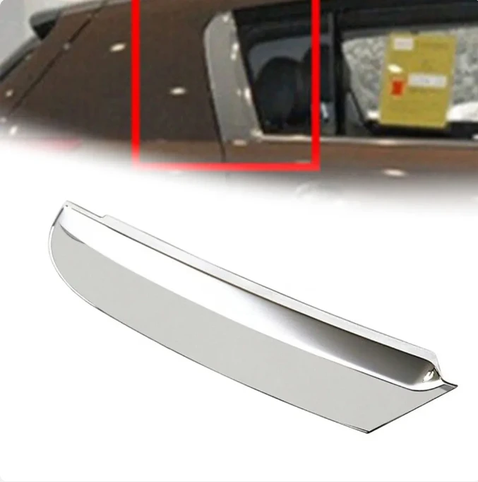 Door Belt Chrome C Pillar Cover For KIA Sportage 2011-GARNISH ASSY-RR DR 832703W010 832803W010 83270-3W010 83280-3W010 car door cover