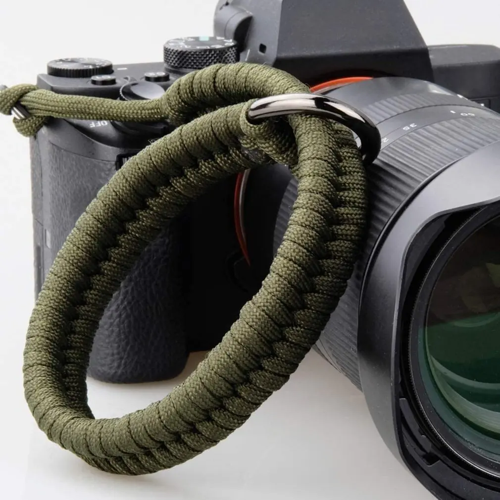 Braided Paracord Camera Wrist Strap and Hand Grip