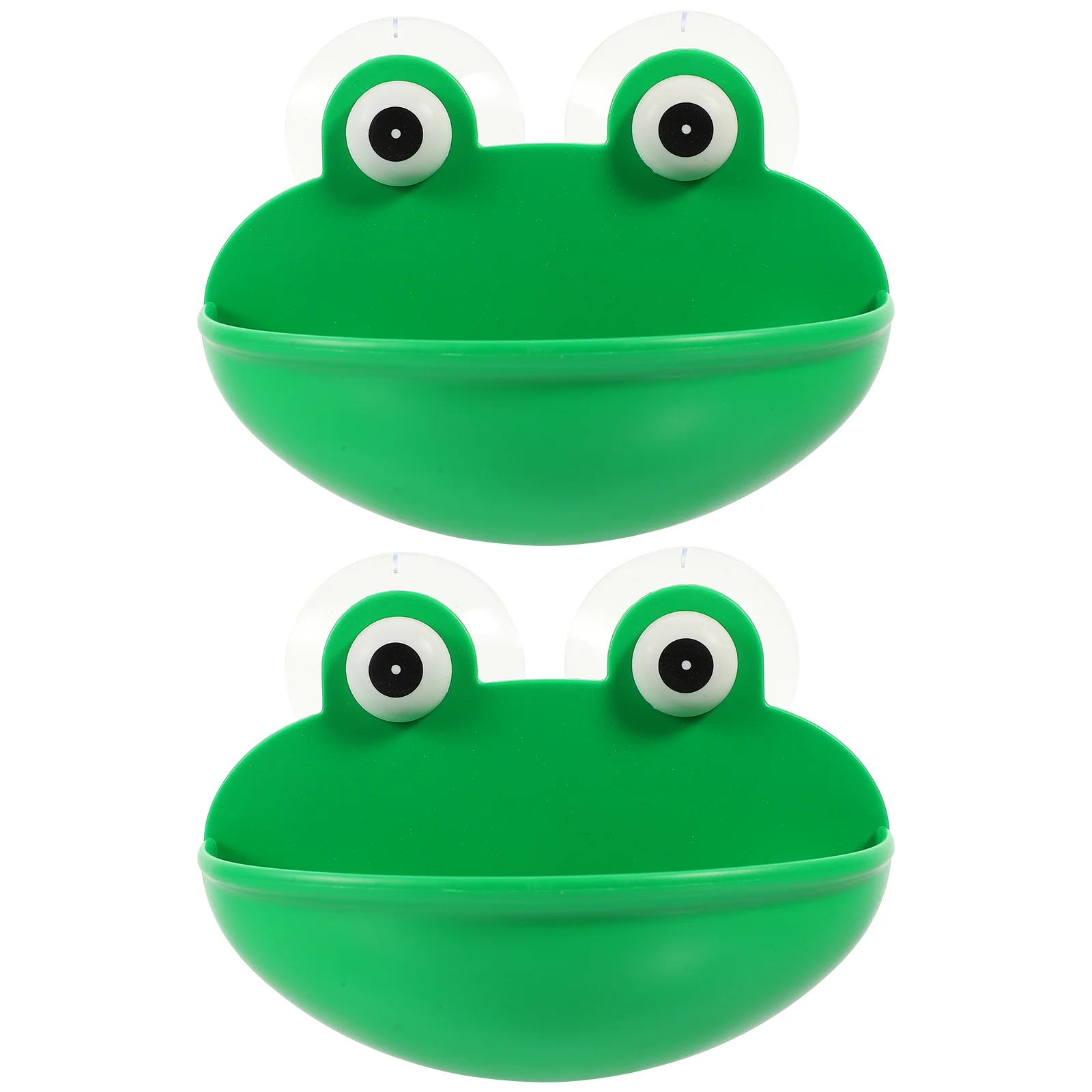 

2 Pcs Decor Climbing Pet Rest Table Terrarium Frog Reptile Resting Place Amphibian Bowl Suction Cup Stand Accessories
