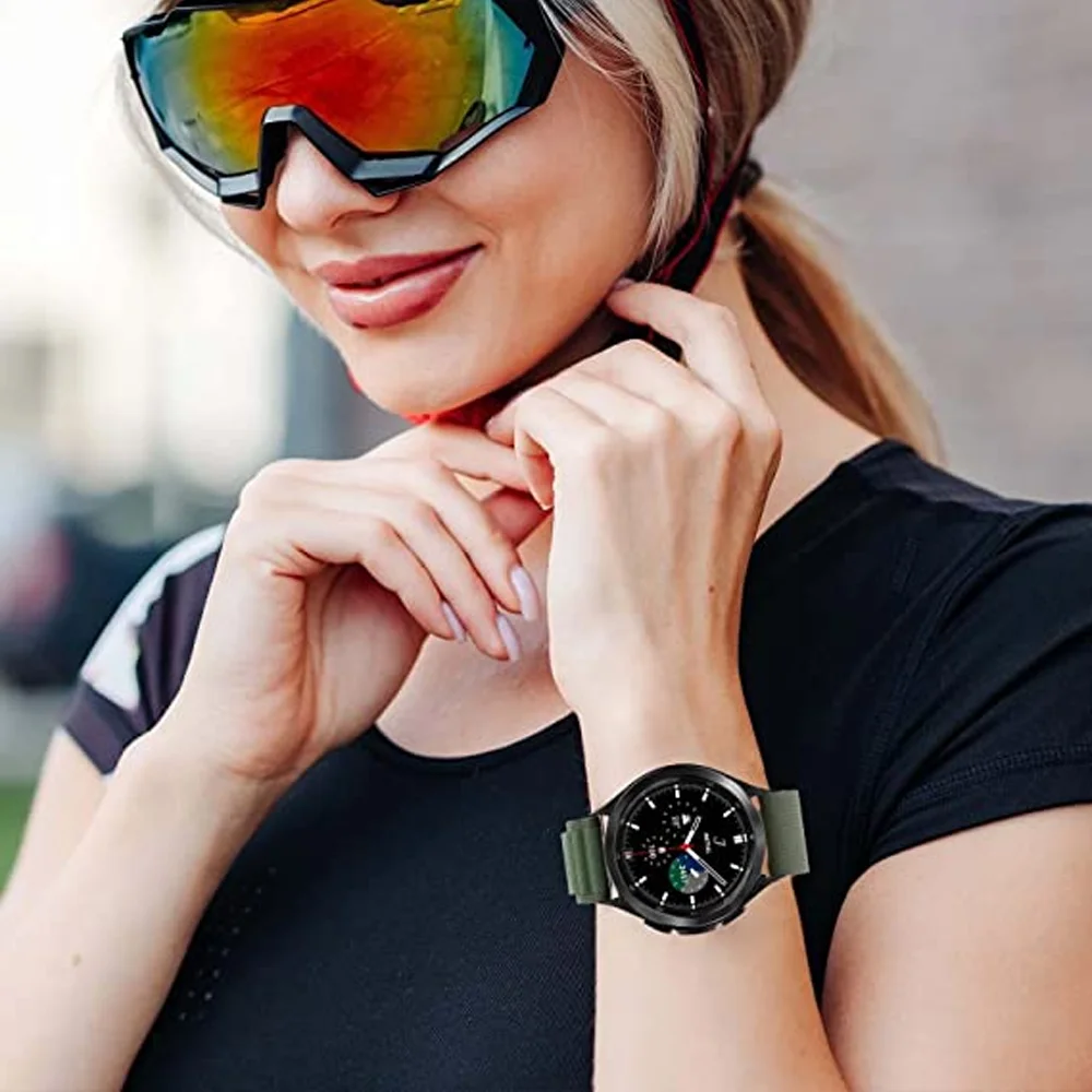 Adjustable Alpine Loop Band for Smartwatches - 20mm/22mm