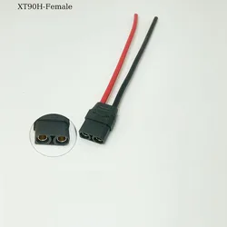 Panel - Mount Connector Set with Attachable Leads - 20cm - 7.87inch (90H - F Black)