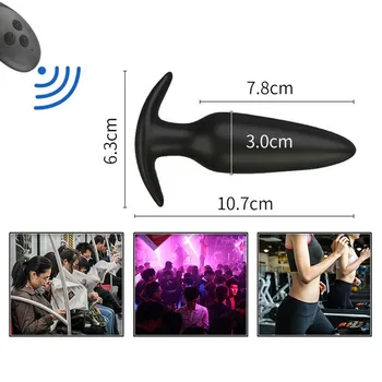 Backyard sex toys remote control charging female masturbator trumpet go out anal plug anal plug go out wearing equipment 6