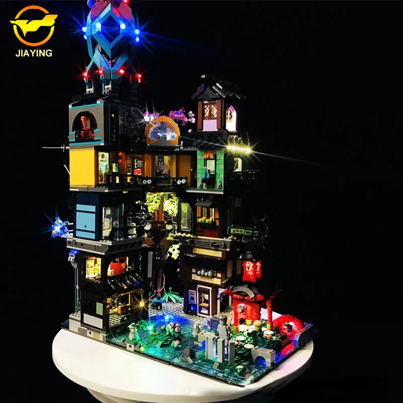 

Набор строительных блоков со светодиодной подсветкой для городского сада 71741 года, игрушки для детей (без модели)