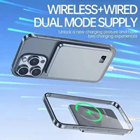 Lenovo 500000mAh Magsafe Magnetic Wireless Power Bank PD 22.5W Quick Charging Portable External Battery for iPhone Series 4