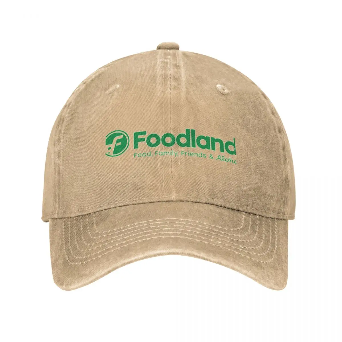 

Foodland - Food, Family, Friends,& Aloha Cap Cowboy Hat kids hat Cap hat women's beach visor Men's