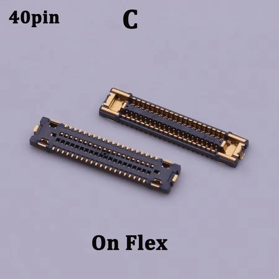 5-50개 40 78핀 USB 충전 LCD 디스플레이 스크린 플렉스 플러그 FPC 커넥터 삼성 갤럭시 A52 A525 A52S A32 A325 A72 A725 A82용