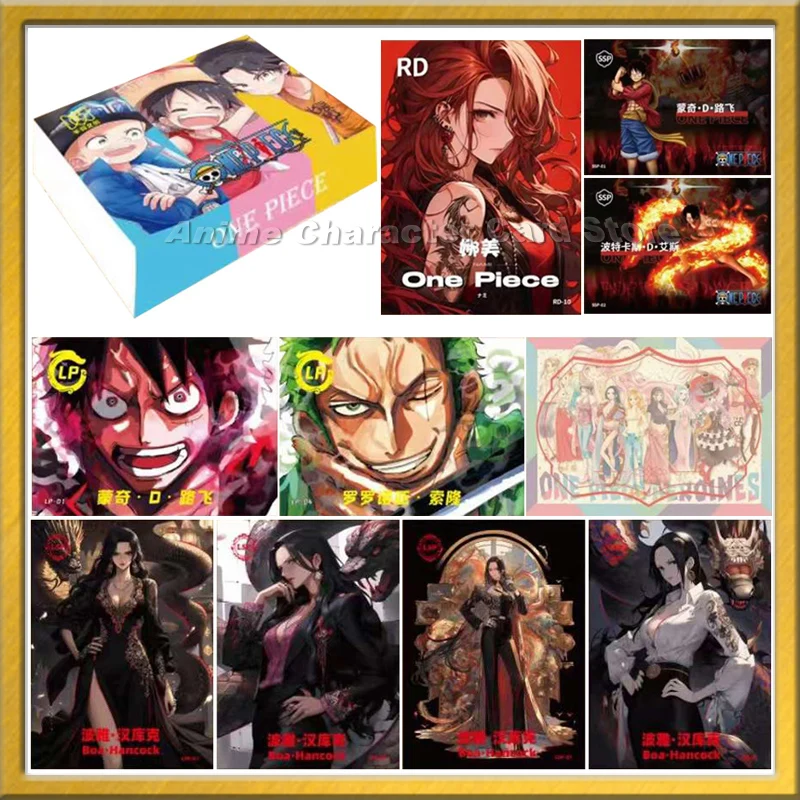 

One Piece Card Anime Character Luffy Zoro Nami Hancock Robin Collection Playing Cards Board Toys Children Christmas Gifts