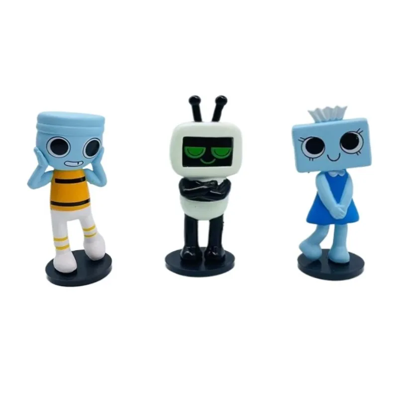 8 adet/takım sevimli Dandy'nin dünya PVC Dandy dünya korku oyunu