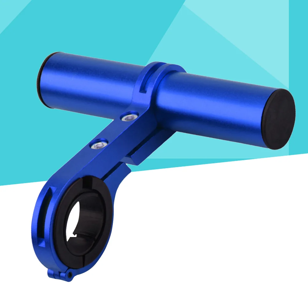 

Bike Handlebar Extension Multi-function Extender Aluminium Alloy Handlebar Extension for Accessories (Blue)
