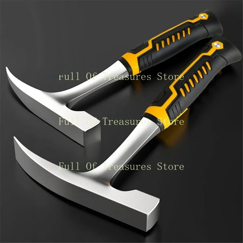 Description Picture 4 of itemMini Claw Hammer Professional Geological Hammer Multifunctional Tool Pointed Tip Rubber Handle Grip Carpenter Hammer