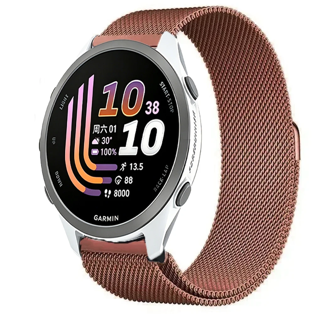 Sleek Magnetic Milanese Loop Strap - Metal Bracelet 22mm/20mm