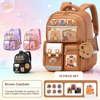 Capybara Kids School Backpack 1