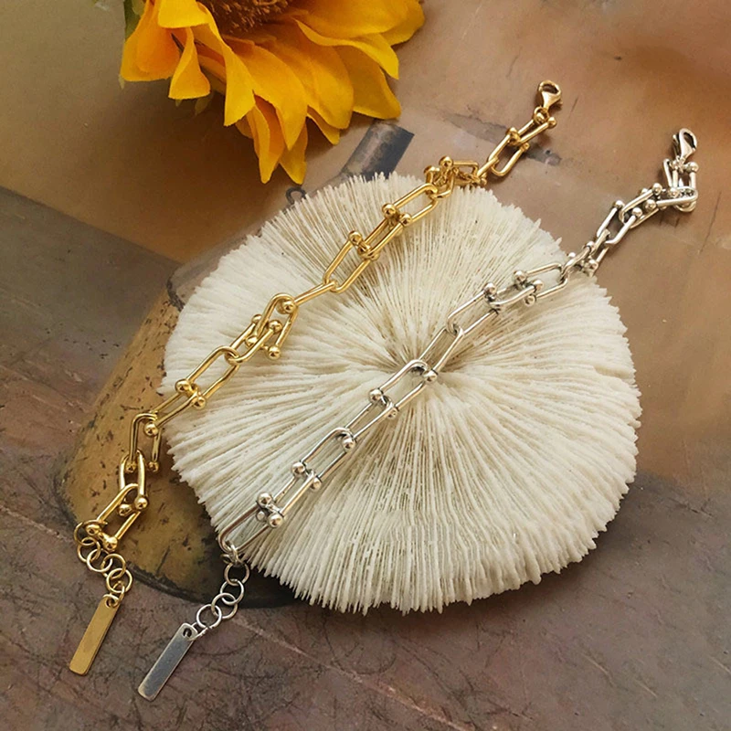 Pulsera Retro YAZILIND Para Mujer - Estilo Vintage Con Piedra | 18.5 Cm | Regalo Elegante