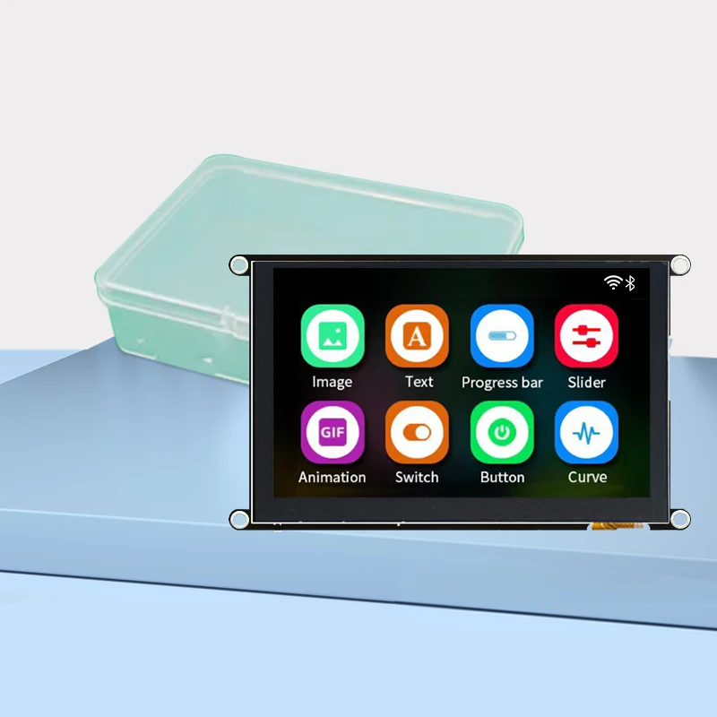 ESP-32-S3 IPS 16M ÷ 8M PSRAM ȭ LCD ÷ ,     ġ, 5 ġ