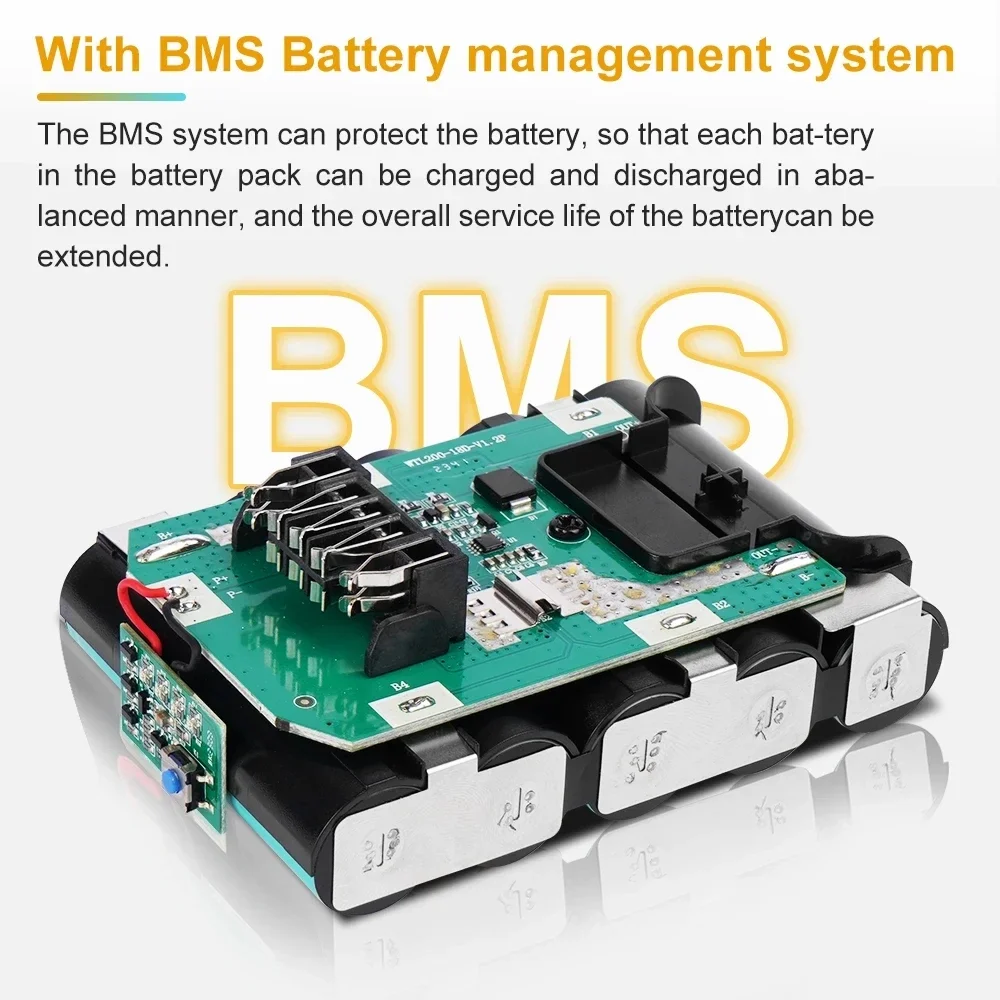 20V Batteries 3.0Ah DCB203 Li-ion Battery For Dewalt Max Tools DCB205 DCB206 DCB200 DCB182 DCB180 DCB230 DCD DCF DCG Series 4