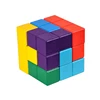 Casse Tete 3D Wooden Cube Puzzle IQ Logic Training Brain Teaser Puzzles Rompecabezas Montessori Educational Toys 6