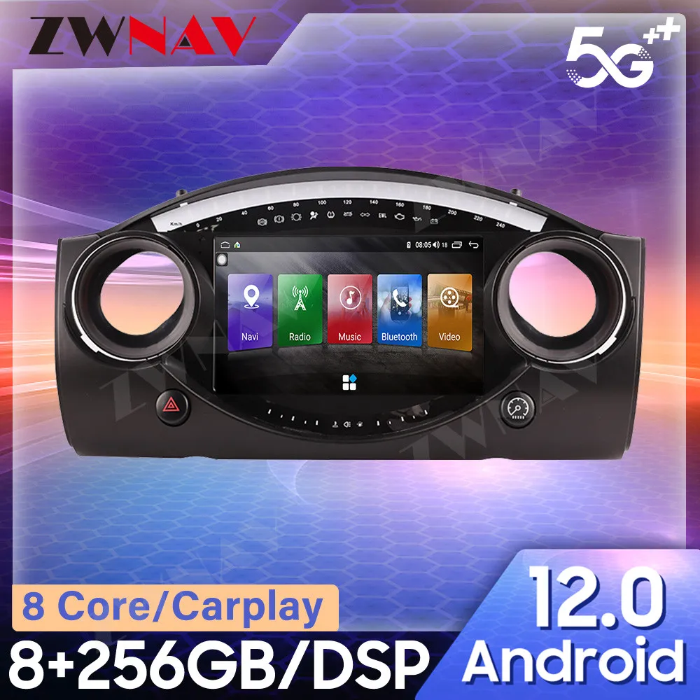 

For BMW Mini 2004-2006 Tesla Style Android Car GPS Navigation Multimedia Player Car Radio Head Unit Player