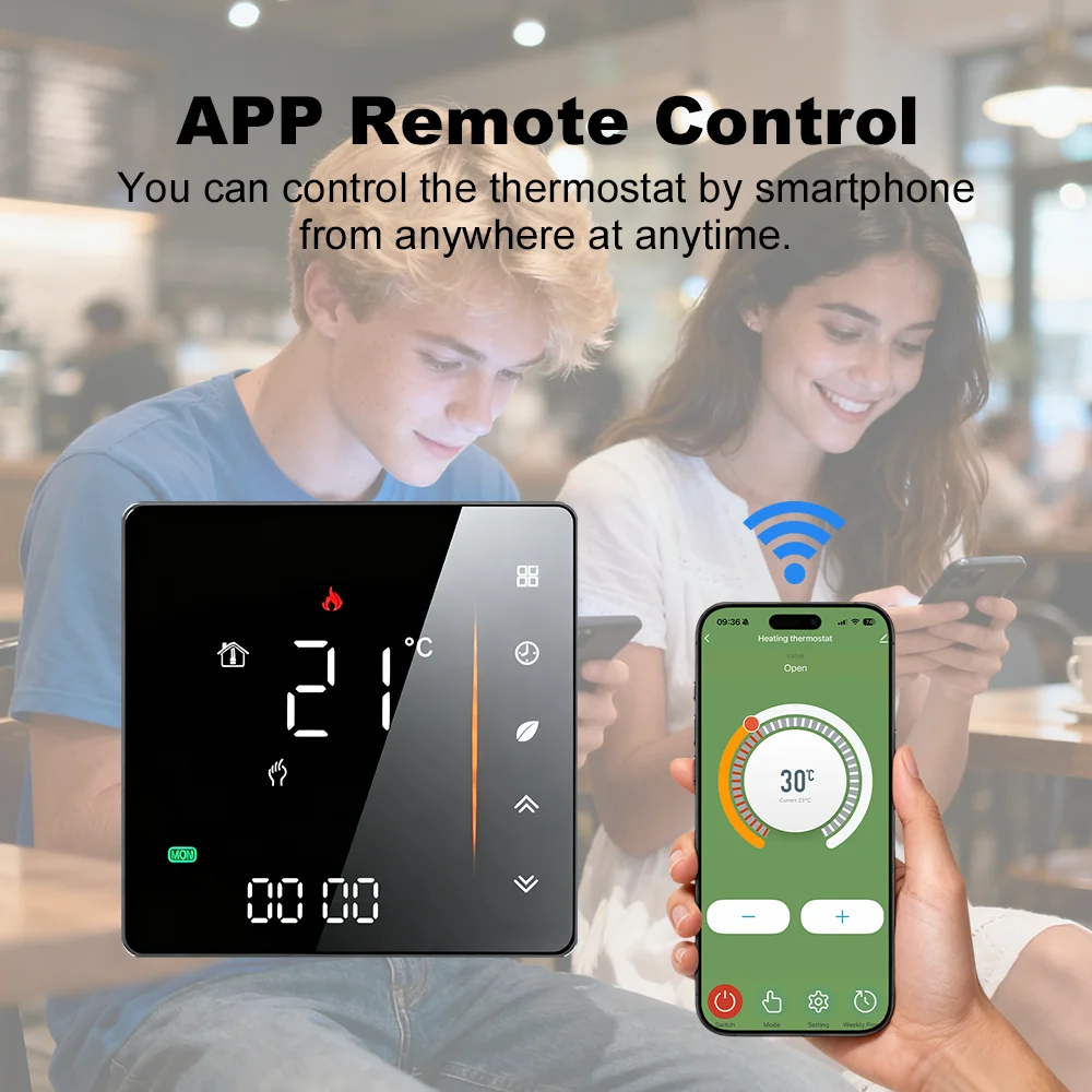 Thermostat app remote control