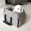 Dog Car Seat for Small Dog Center Console Seat Pet Booster Seat for Car Puppy Portable Dog Carrier for Cats Safety Travel Bag 3