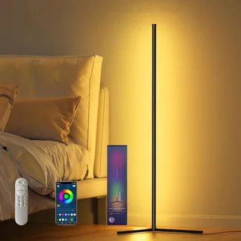 Smart Floor Lamp with Music Sync & Colors 1