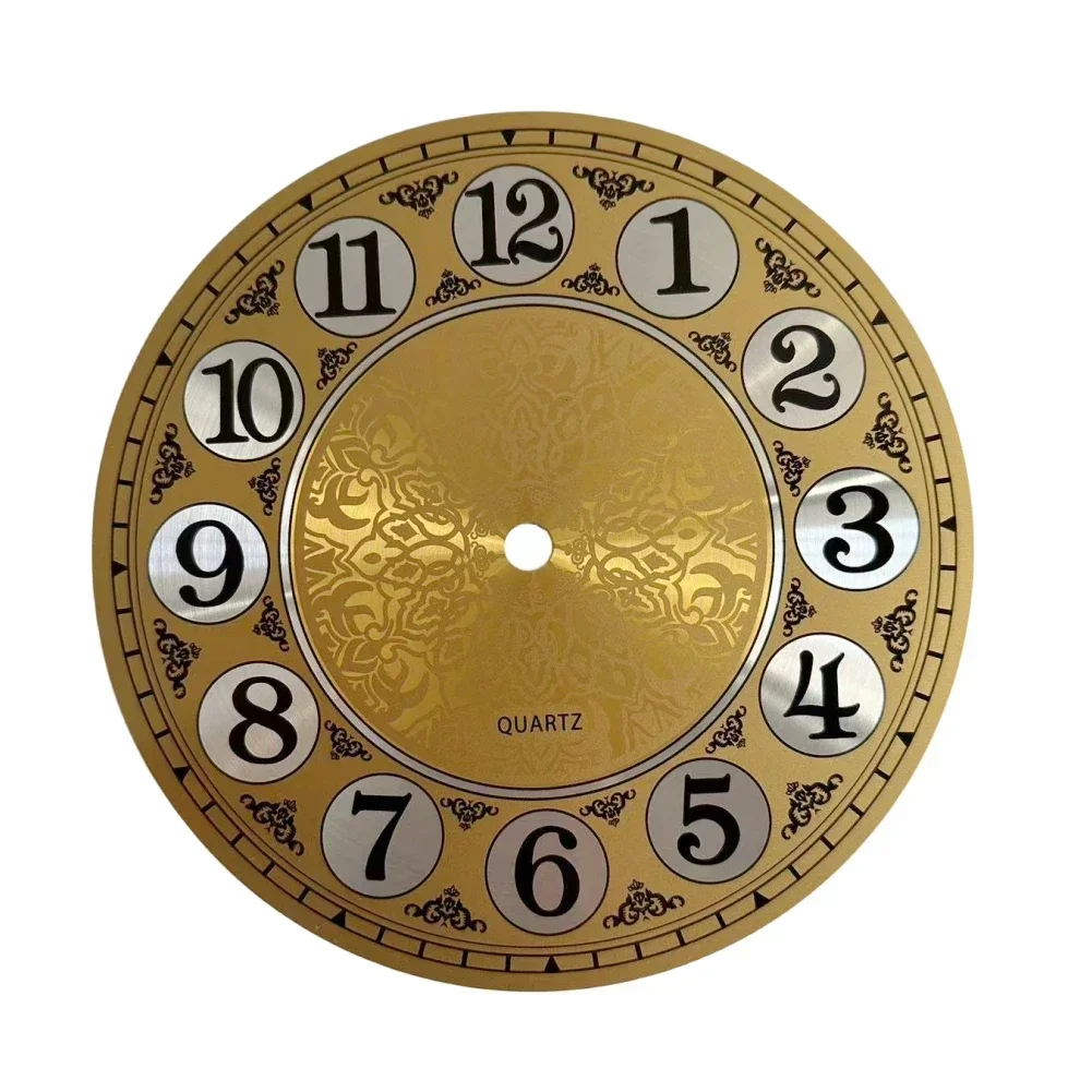 Wall Clock Clock Accessories 180mm Clock Dial Face DIY Quartz Vintage Wall Clock Dial Face DIY Repair for Bedroom Living Room Wall Decor