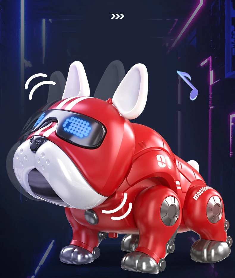 Kids Educational Toys Smart Dog Intelligent Robots Technology Ai Rc Remote Control Stunt Robot Dog