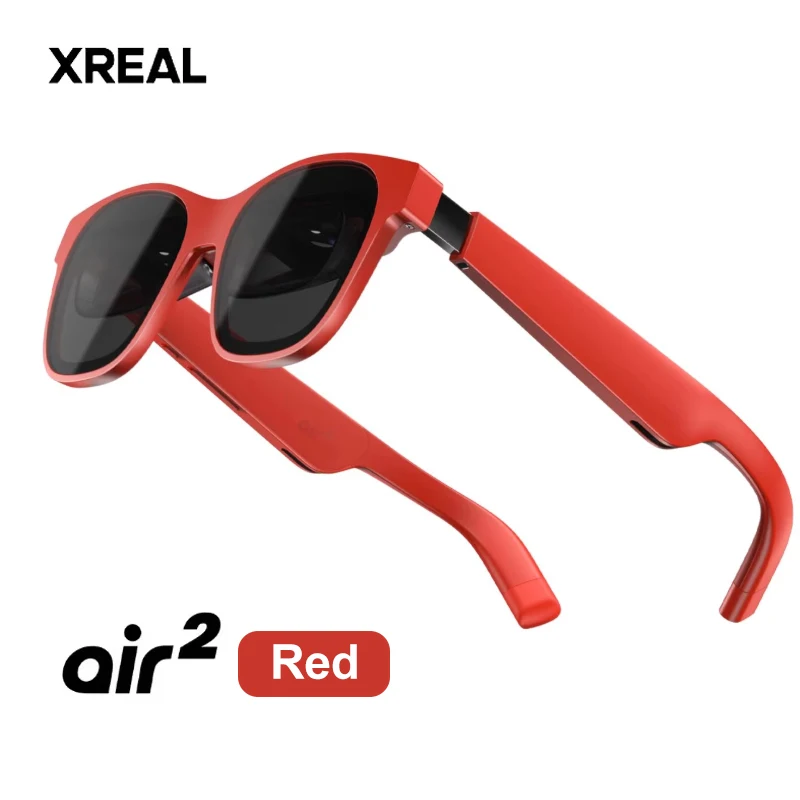 Xreal Air2 120hz/1080p/OLED glasses USB-C $198 *RED*(after coupon, before cash back)