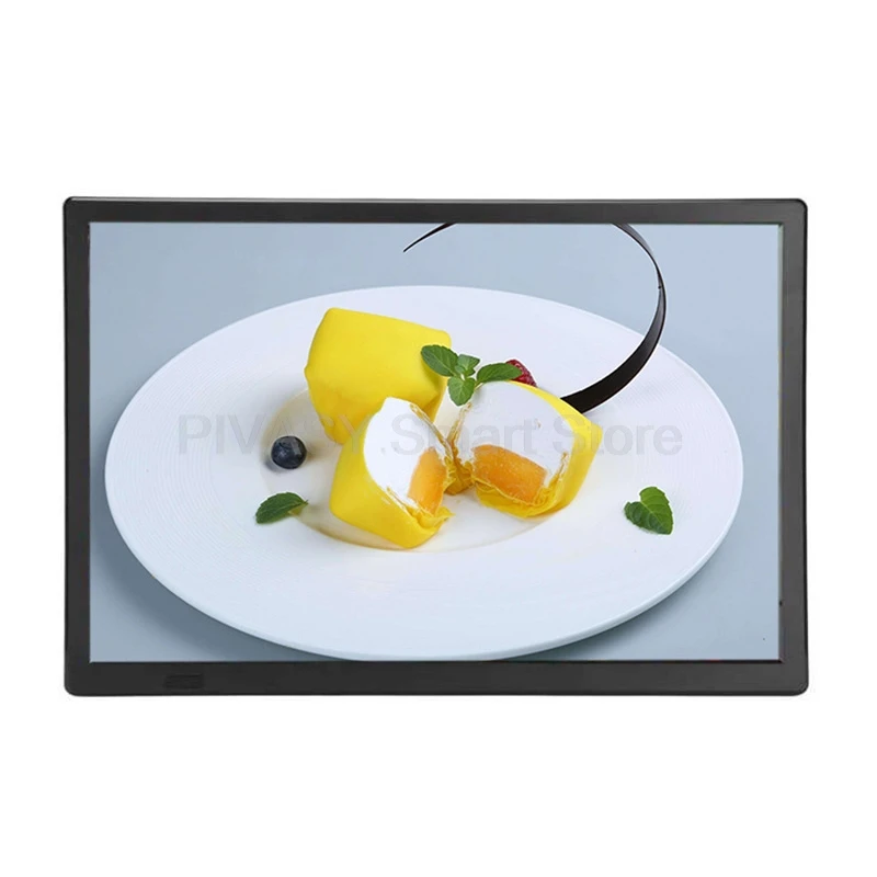 15.4 Inch Mini Car Television Player Portable Digital TV Monitor Movable LED Small Rechargeable for Domestic Outdoor USB HDMI