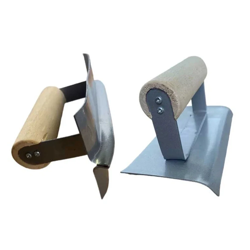 1PCS Concrete Corner Trowel Stainless Steel Concrete Hand Edger Groover Tools Plaster Cement Finishing Plastering Hand Tools Concrete hand edger