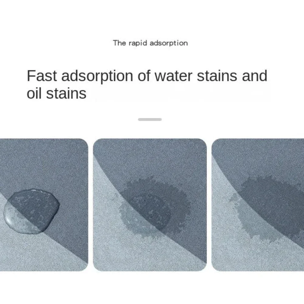 Non-Slip Diatomite Mat Kitchen Long Carpet Super Absorbent Floor Mats Entrance Doormat Carpets for Living Room