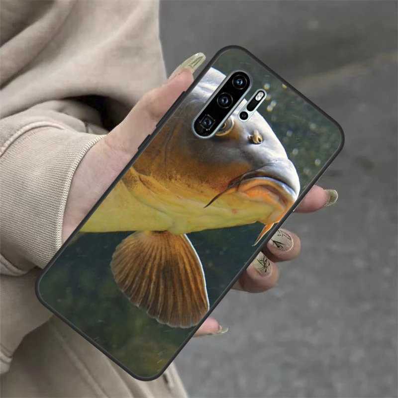 Carp Fish Fishing Phone Case for Huawei - Stylish Protective Cover