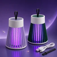 Lampe anti-moustiques USB Type-C, piège à insectes électrique UV pour chambre, camping en extérieur, moucherons, mouches, guêpes 4