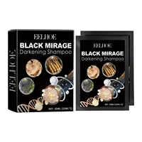 EELHOE Hair Dye Shampoo Polygonum Multiflorum Fast Hair Dye Shampoo Covers Gray Herbal Ingredient White To Black For Women Men 2