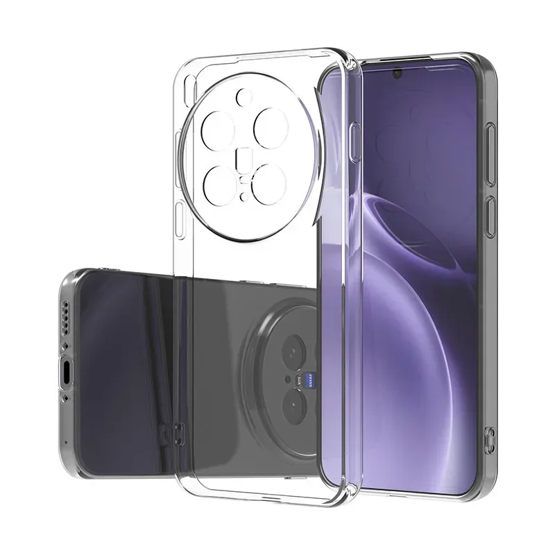 Slim Soft TPU Clear Transparent Phone Case - Simple Design Back Cover s Carcase