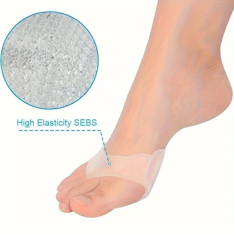 White Black Skin Breathable Anti-slip Soft Silicone Forfoot Cushion Pads