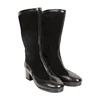 ALIAS MAE 2025 autumn winter new handmade leather spliced women's high boots