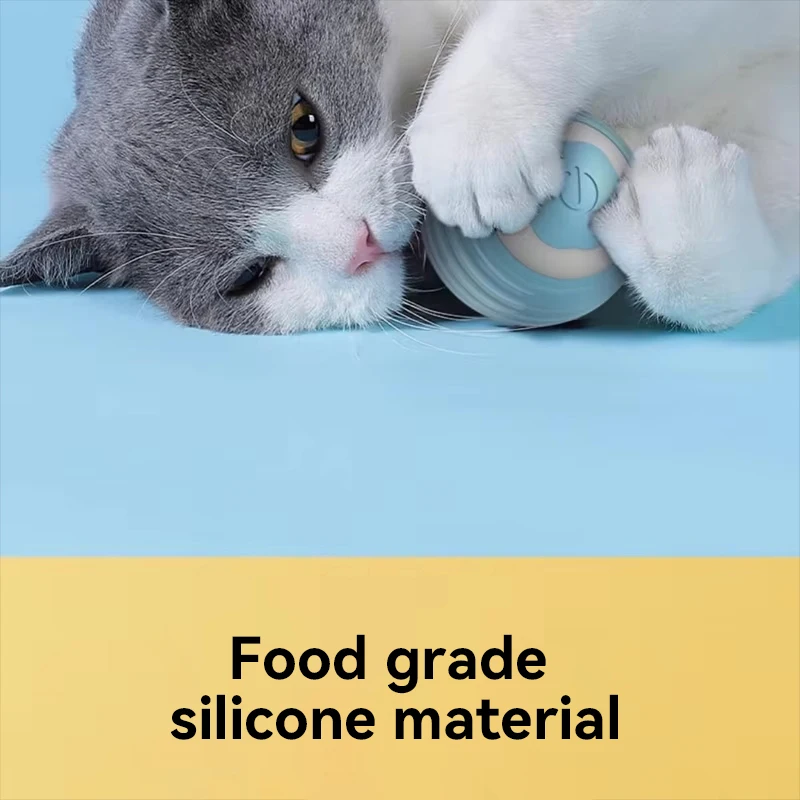 Xiaomi Rechargeable Smart Pet Ball Dog Cat Toy With Cool Lights Wear-resistant And Bite-resistant Intelligent Obstacle Avoidance 5