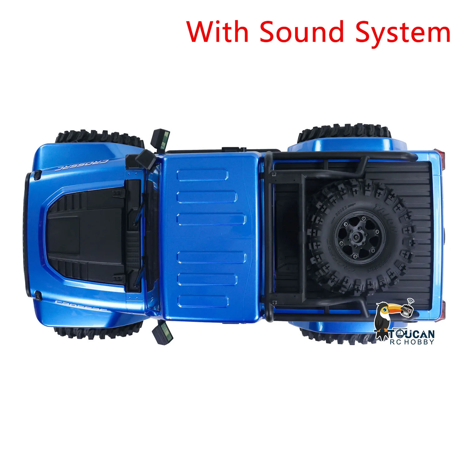 1/8 2 Speed CROSS RC EMOX Off-road Car Vehicle Light Sounds Radio Control Crawler 4WD Light Sound Finished Vehicle THZH2012 3