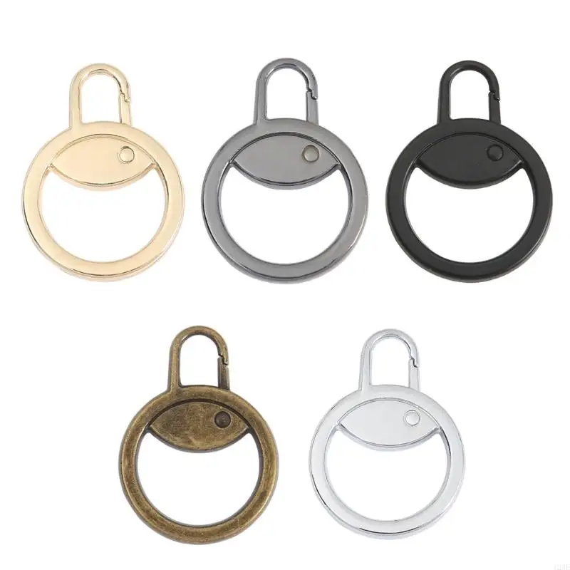 124E 6Pcs Detachable Zippers Pulls Universals Zippers Fixer Zipper Pull Pullers End for Jackets Luggage Clothing Backpacks Tent