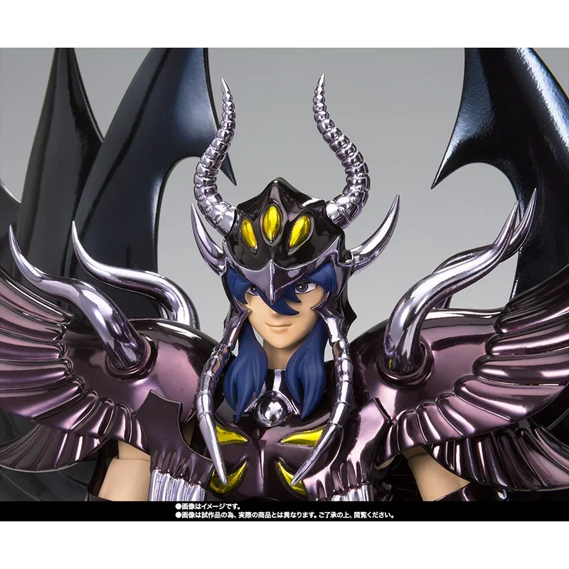 Фото Bandai Оригинальные фигурки героев аниме Saint Cloth Myth EX GARUDA AIACOS из ПВХ, металлическая броня, коллекция игрушек ручной работы для мальчиков №5
