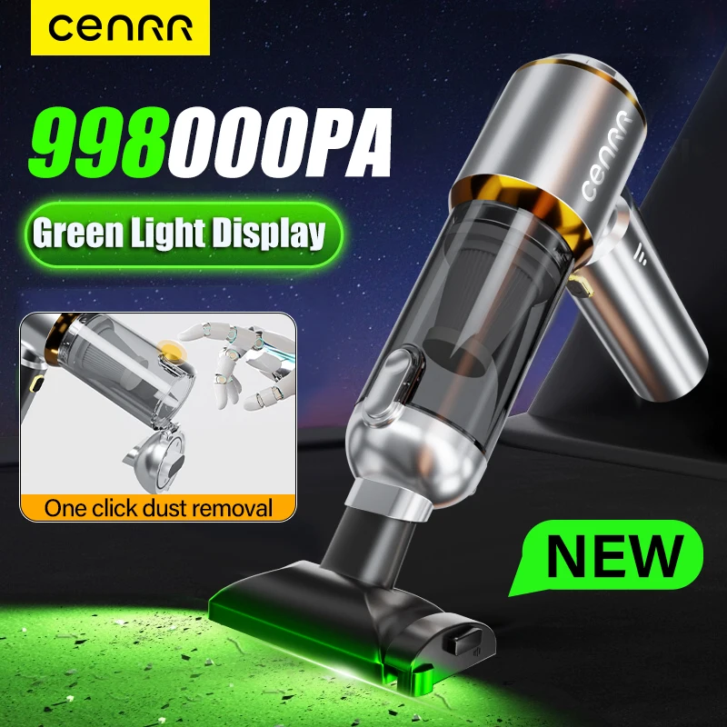 CENRR 2025 NEW Car Vacuum Cleaner Mini Powerful 998000PA Portable Vacuum Cleaner for Home Appliance Handheld Blower Car Cleaner 1