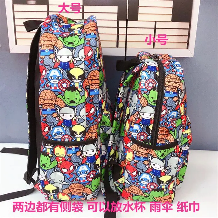 Miniso Disney Marvel Avengers Allianz Iron Man Rucksack Rucksack Schüler Schult asche Cartoon Computer Tasche niedlichen Rucksack