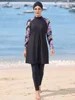 3PCS/Set Burkini Muslim Swimsuit Women's Hijab Swimsuit Islamic Swimsuit Women's Swimsuit Large Beach Wear