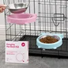 Double Pet Food Bowl Stainless Steel Drinkware Pet Drinking Food Dog Food Puppy Feeding Supplies Kitten Eat Cat Accessories 2