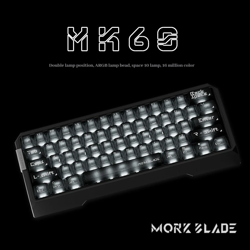 MORKBLADE MK60 Magnetic Keyboard Aluminum Alloy Magnetic