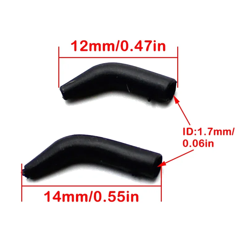 8pcs Carp Fishing Anti Tangle Sleeves Hook Kicker Tungsten Line Aligner Hair Rigs Terminal Tackle Accessories Equipment