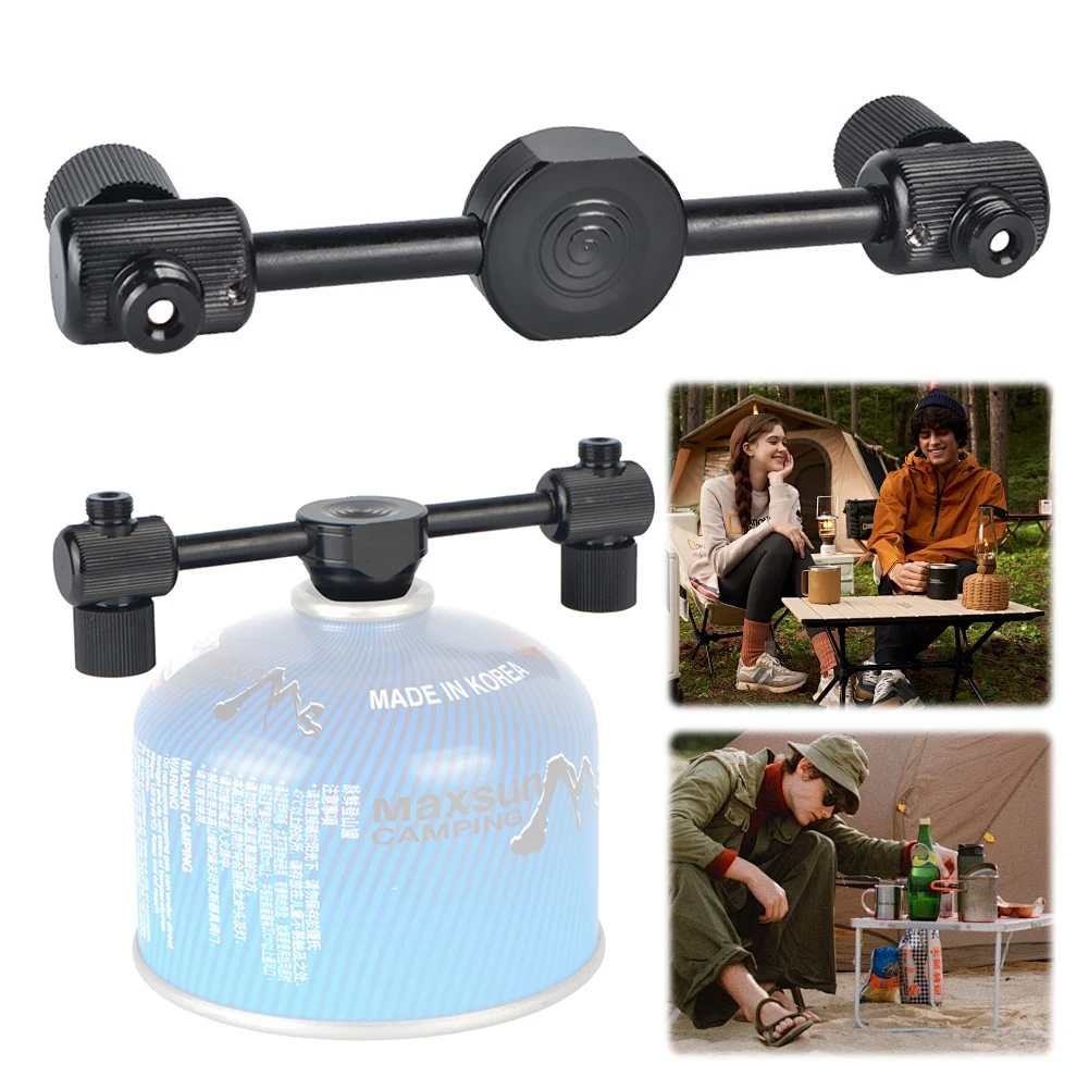 Aluminum Alloy Outdoor Gas Tank Adapter for Camping