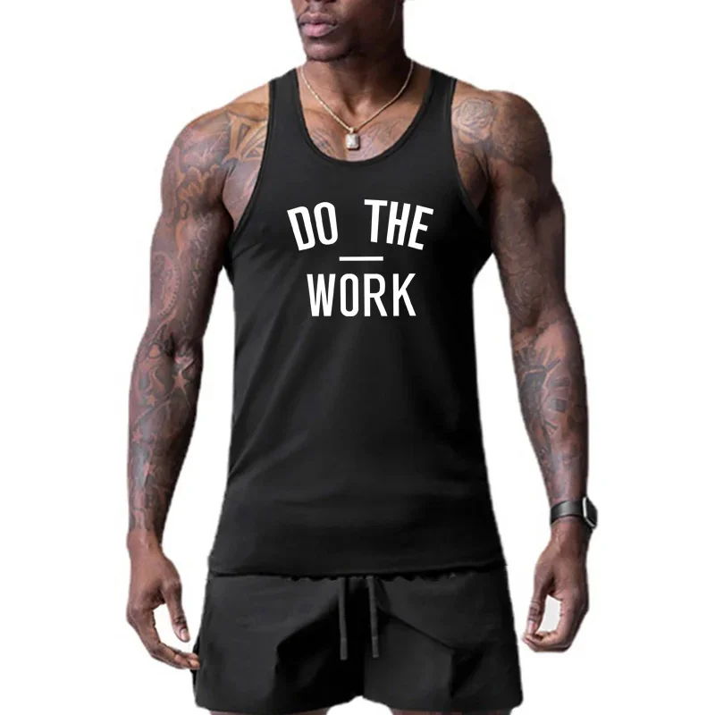 2023 Brand Mens Slim Gym Muscle Tank Top Clothing Quick Dry Mesh Work Vest Cool Korean Sleeveless Singlets